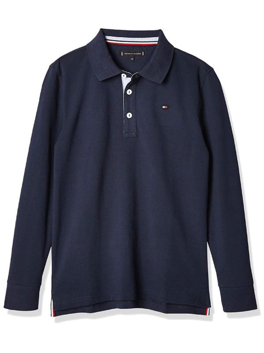 Flag Colorblock Polo L/S Twilight Navy / 10