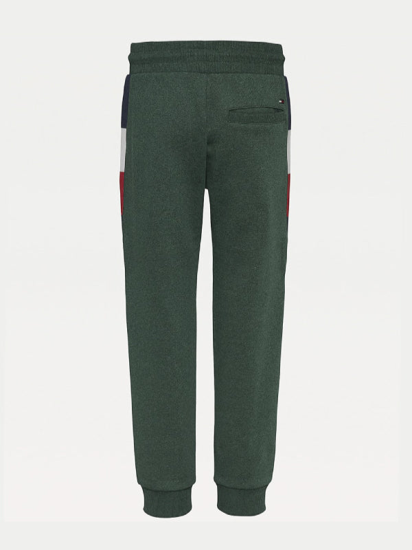 Global Detail Melange Sweatpants Rural Green / 10