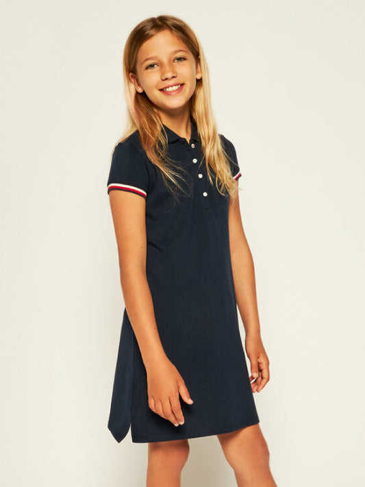 Essential Polo Dress S/S Twilight Navy / 4