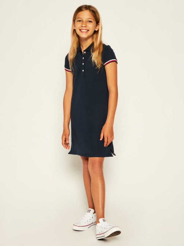 Essential Polo Dress S/S Twilight Navy / 4