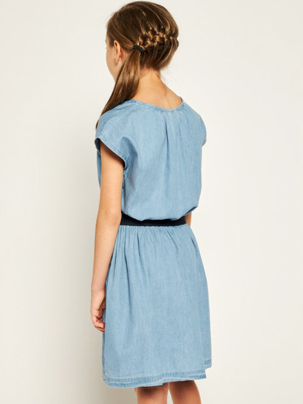 Light Weight Denim Dress S/S Denim Light 01 / 10