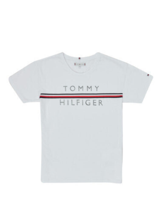 Flag Tape Tee S/S White / 10