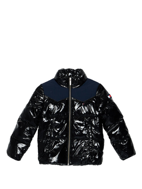 Shiny Yoke Puffer Black / 10