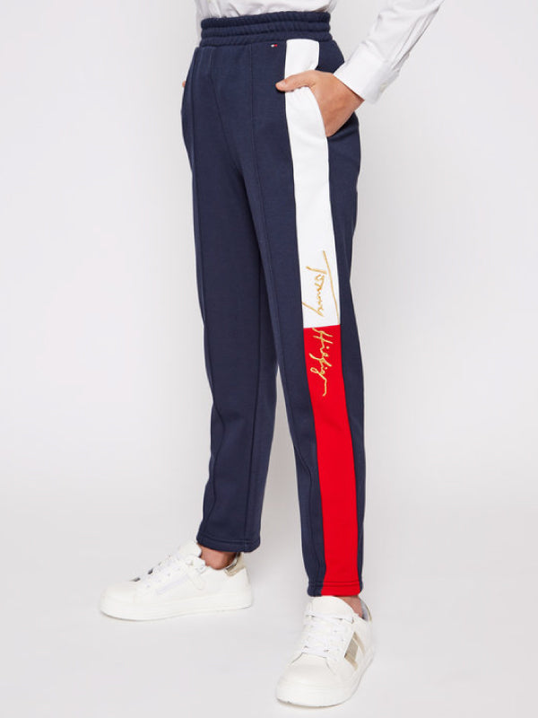 Icons Slim Logo Sweatpants Twilight Navy / 10