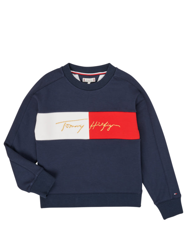 Icons Logo Crew Sweatshirt Twilight Navy / 10