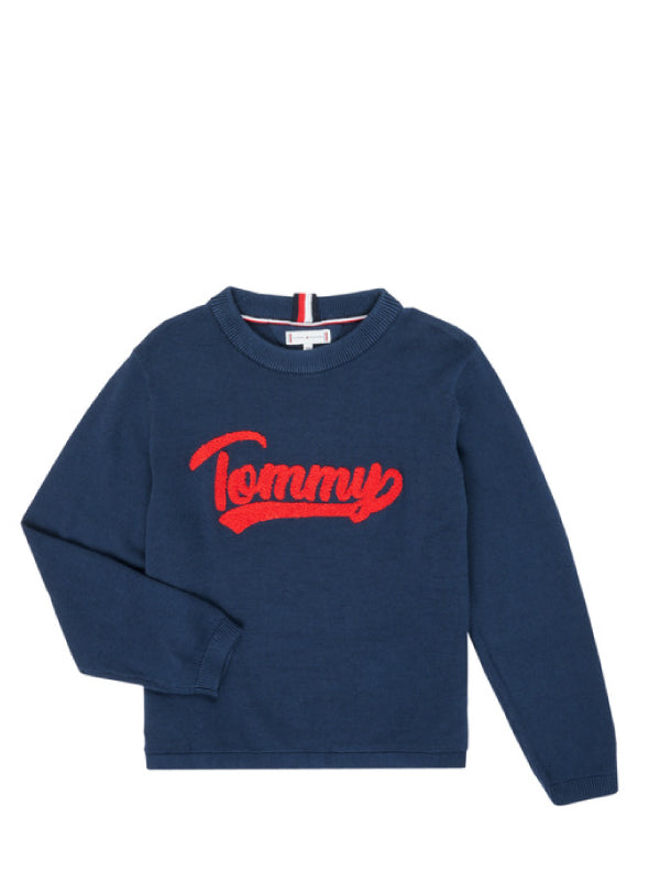 Varsity Logo Sweater Twilight Navy / 10