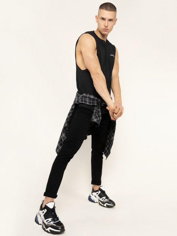 Relaxed Retro Crew Tank PVH Black / L