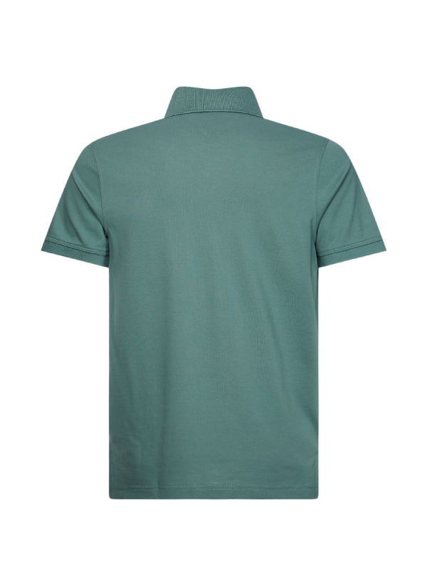 Tommy Slim Polo JUNIPER GREEN / L