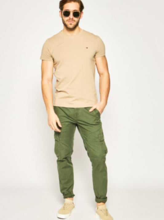 Stretch Slim Fit Tee BATIQUE KHAKI / L