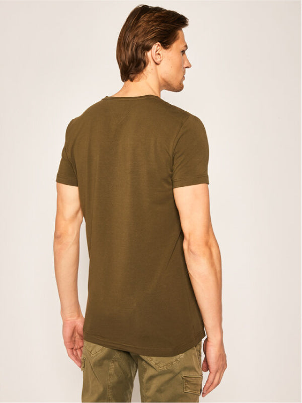 Stretch Slim Fit Tee ARMY GREEN / L