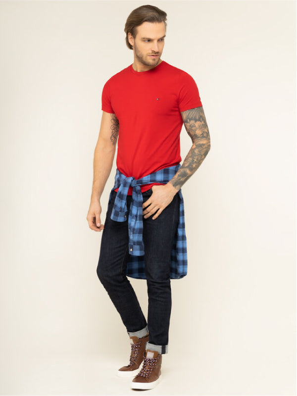 Stretch Slim Fit Tee Primary Red / L