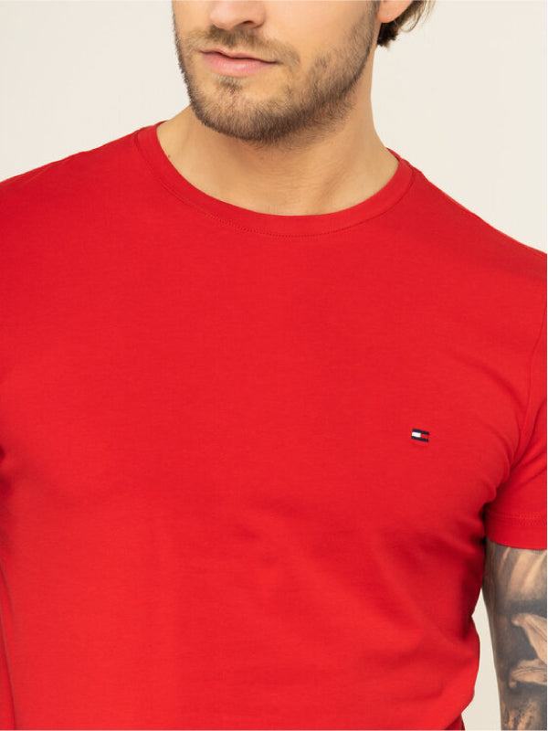 Stretch Slim Fit Tee Primary Red / L