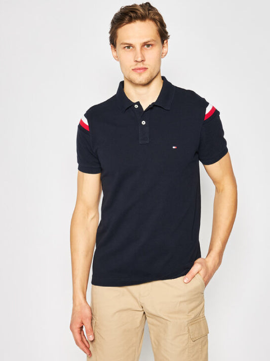 Shoulder Gs Insert Slim Polo DESERT SKY / L