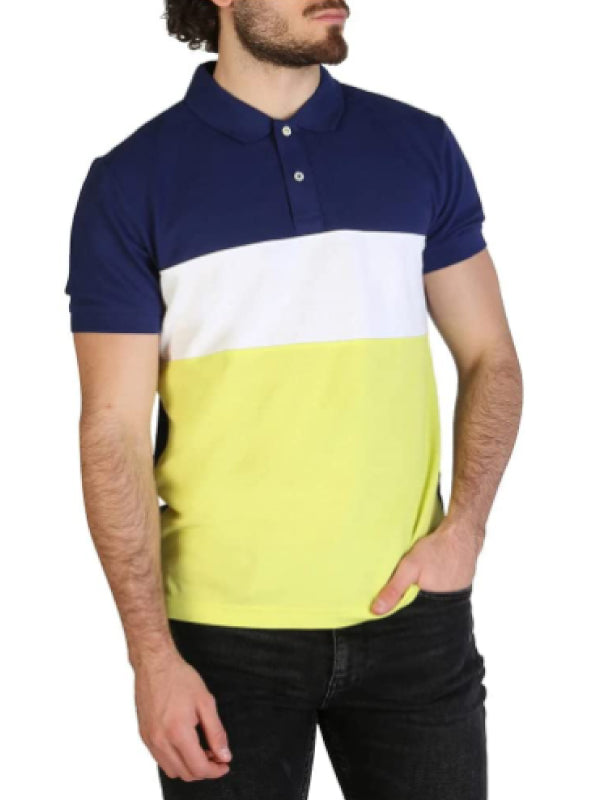 Colorblock Regular Polo BLUE INK / LEMON LIME / MULTI / L