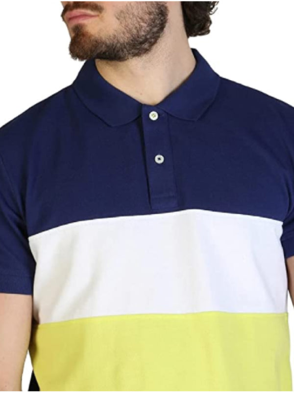 Colorblock Regular Polo BLUE INK / LEMON LIME / MULTI / L