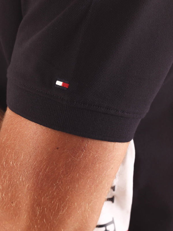 HILFIGER INSERT REGULAR POLO BLACK / L