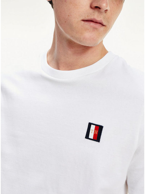 Icon Woven Label Relax Tee WHITE / L