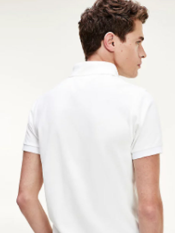 Th Cool Rubber Print Slim Polo WHITE / XXXL