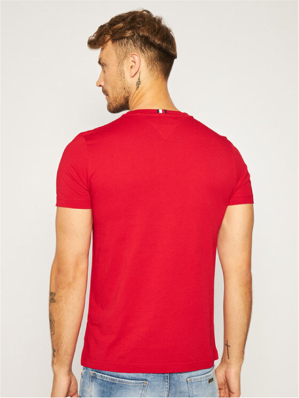 Global Stripe Tee PRIMARY RED / L