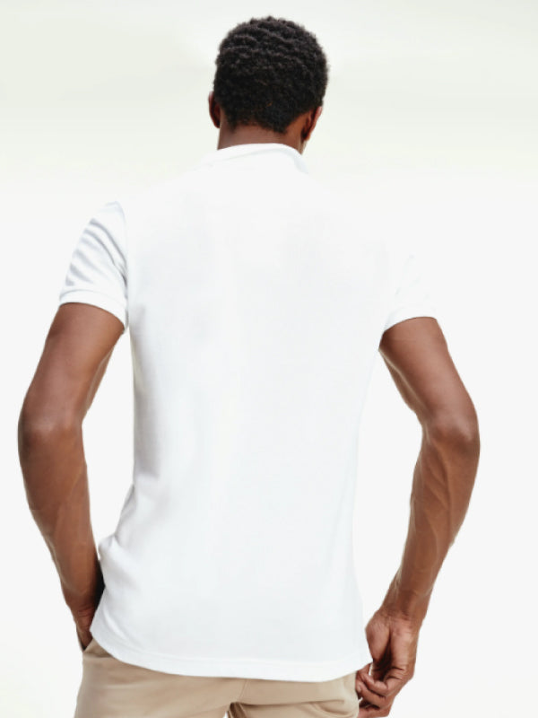 Global Stp Chest Tape Slim Polo WHITE / L