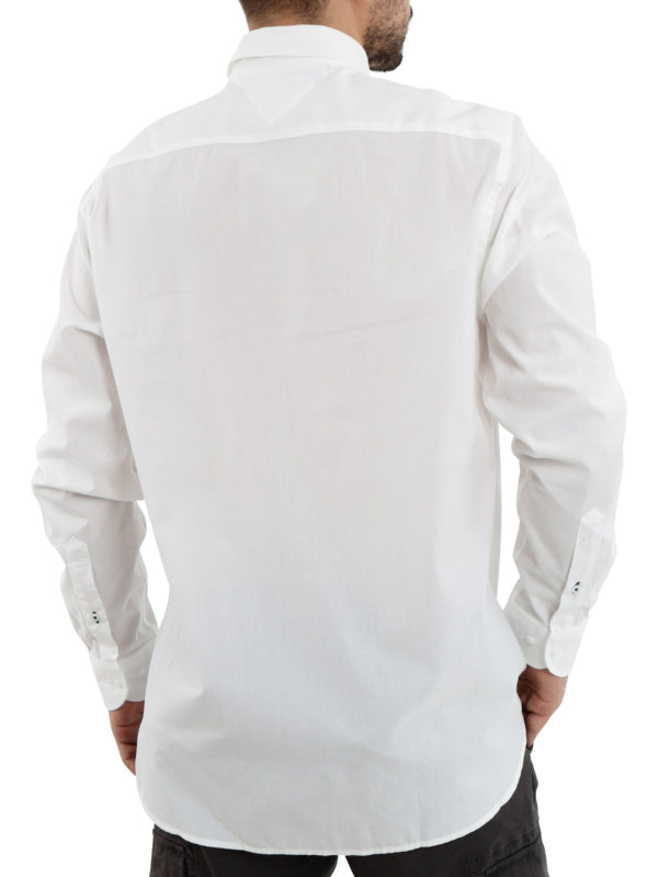 Peached Soft Poplin Shirt White / L