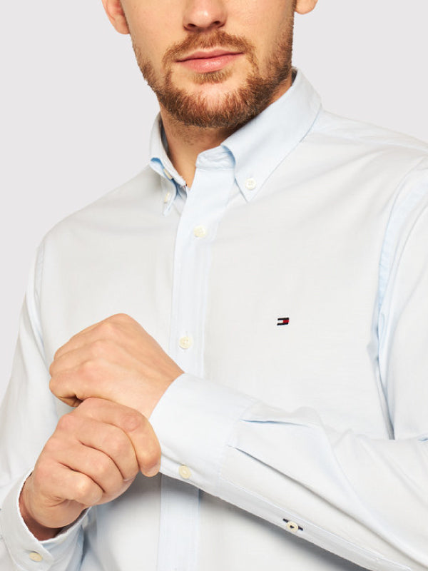 Flex Refined Oxford Shirt Calm Blue / L