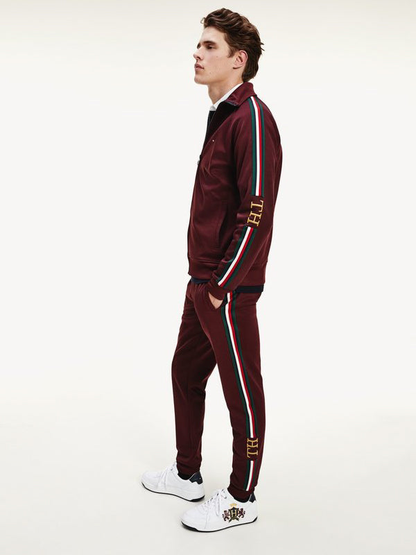 Th Monogram Sweatpants Deep Burgundy / L