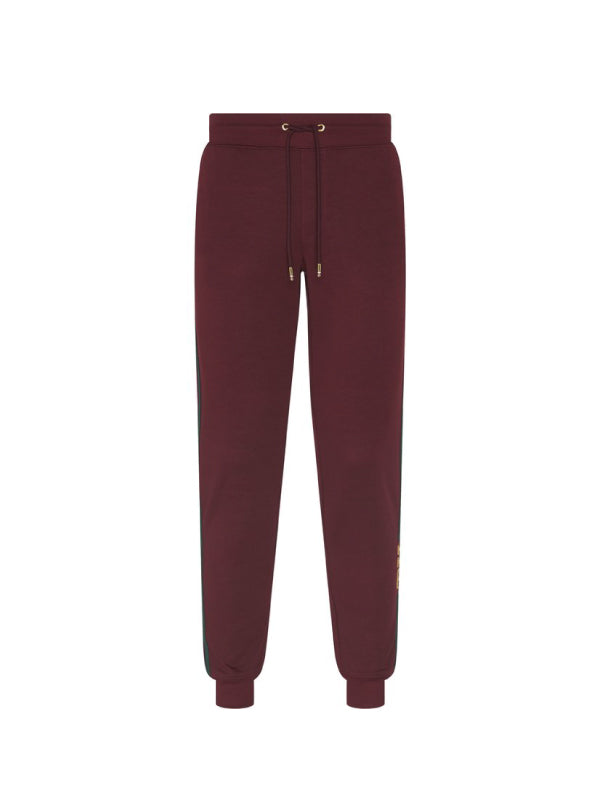 Th Monogram Sweatpants Deep Burgundy / L