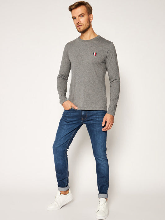 Modern Essential Ls Tee Dark Grey Heather / L