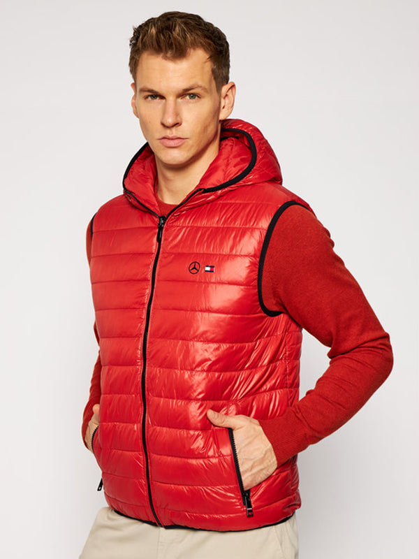 2 Mb Quilted Reversible Gilet Rooibos Tea / L