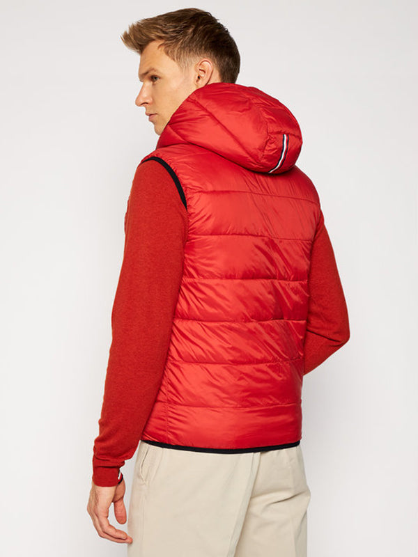 2 Mb Quilted Reversible Gilet Rooibos Tea / L