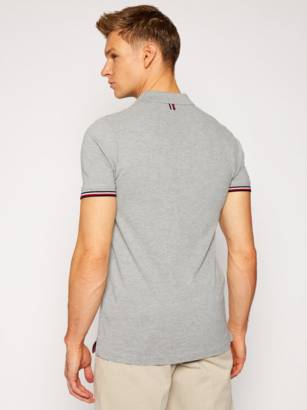 1 Mb Logo Polo Medium Grey Heather / L