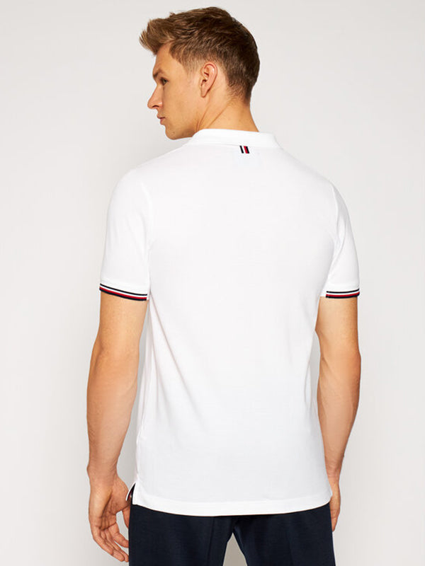 1 Mb Logo Polo White / L