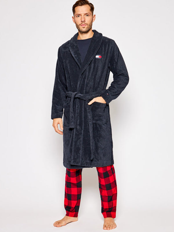 Towelling Robe Desert Sky / XL