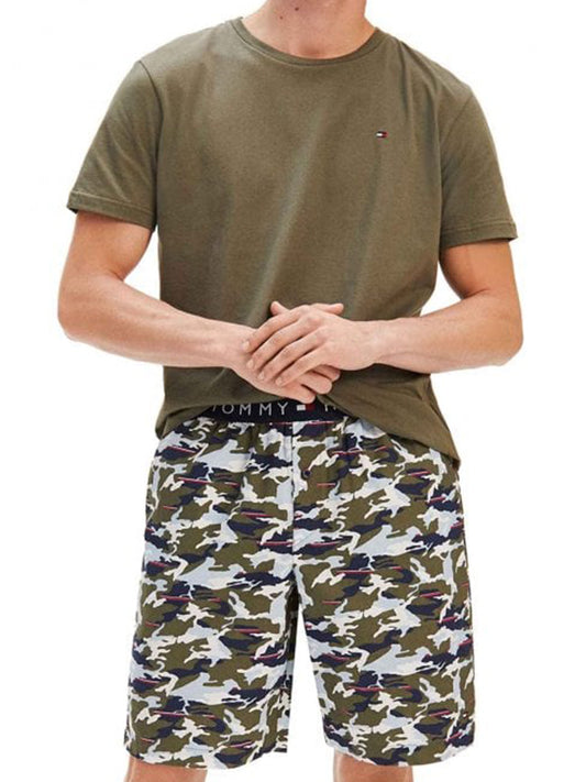 Cn Ss Short Woven Set Print GRAPELEAF/GRAPELEAF / XL