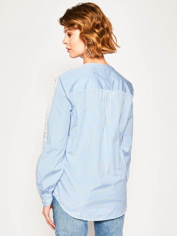 Mayla Shirt Ls W3 YD WE STP / COPENHAGEN BLUE / 42