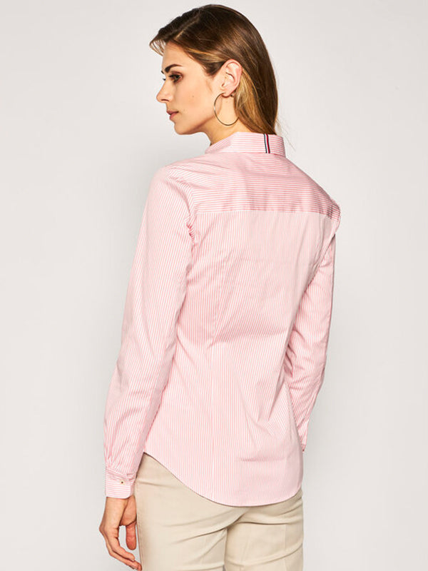 Th Essential Shirt Ls W1 YD WE STP / PINK GRAPEFRUIT / 42