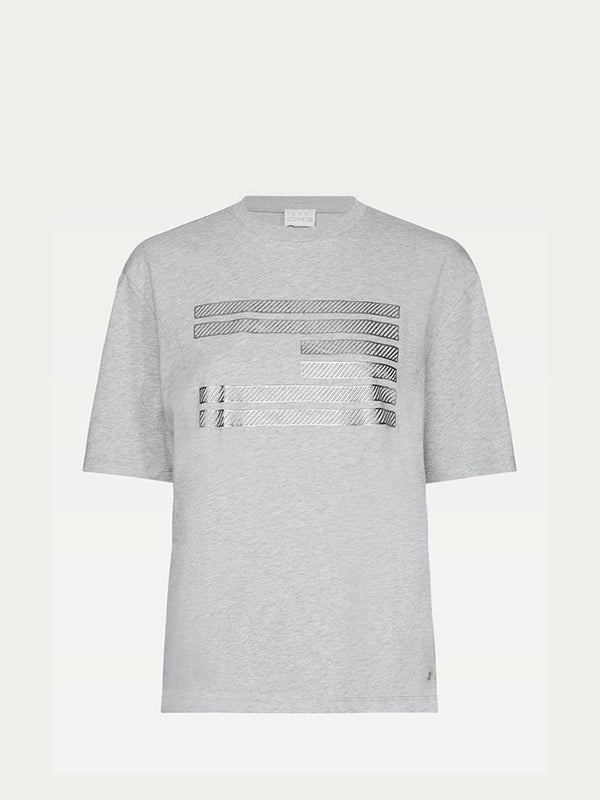 Icon Relaxed C-Nk Tee Ss LIGHT GREY HEATHER / L