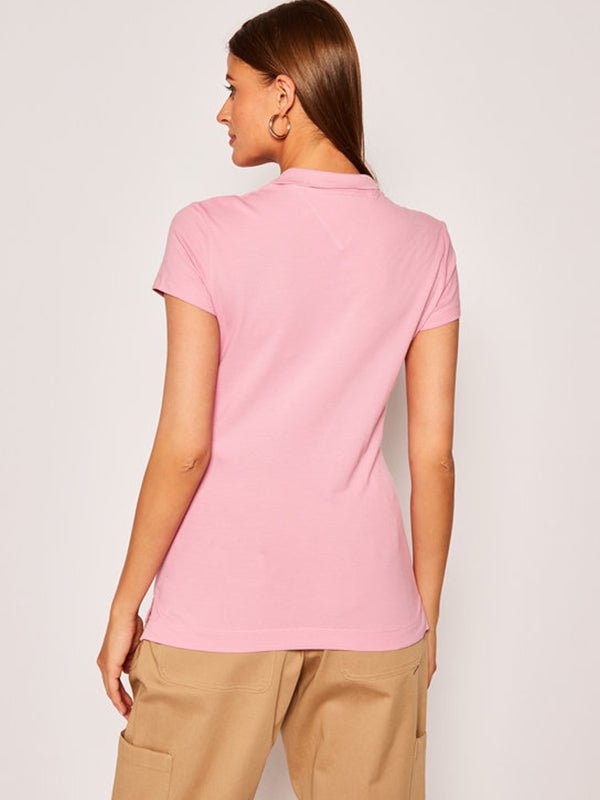 Short Sleeve Slim Po MATTE PINK / XL