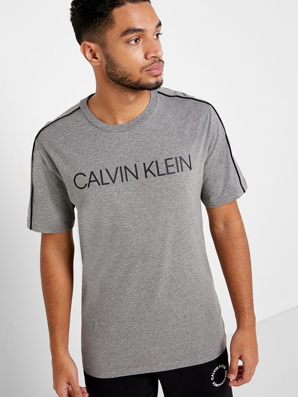 Short Sleeve Tee Med Grey Heather/CK Black / L