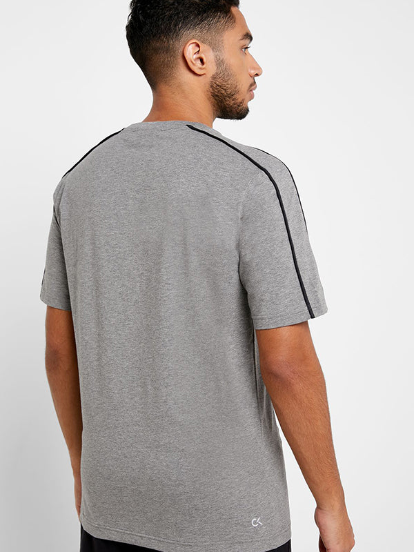 Short Sleeve Tee Med Grey Heather/CK Black / L