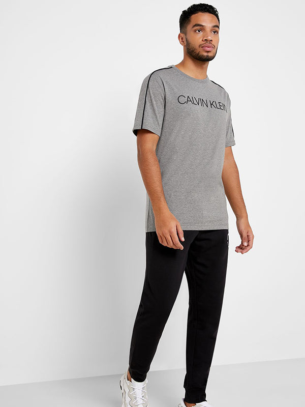 Short Sleeve Tee Med Grey Heather/CK Black / L