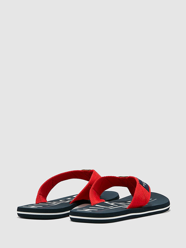 Hilfiger Badge Beach Sandal TANGO RED / 42