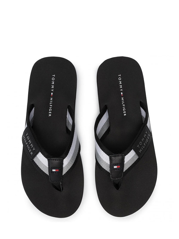 Hilfiger Badge Beach Sandal BLACK / 42