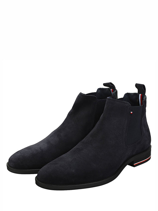 Signature Hilfiger Suede Chelsea MIDNIGHT / 42