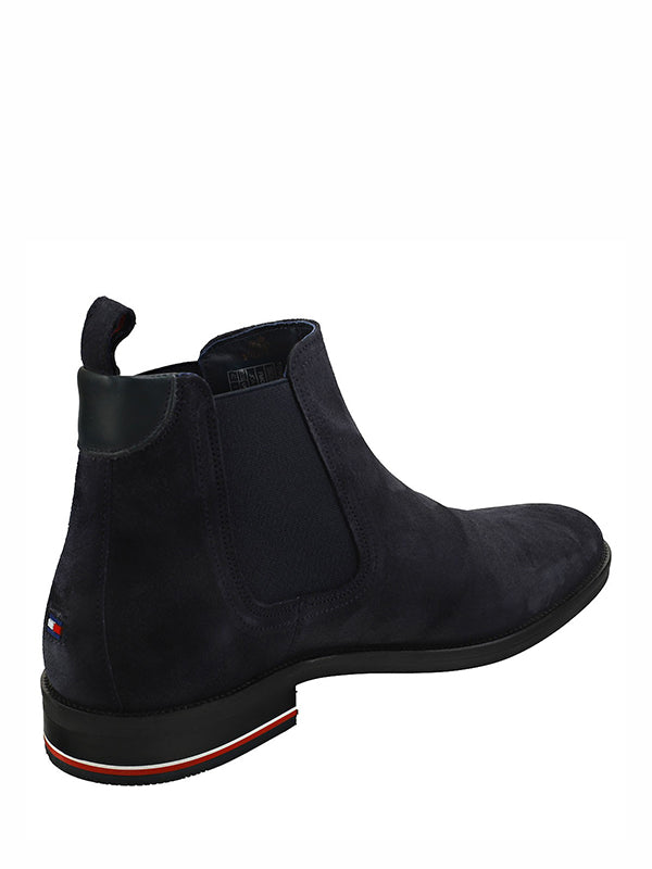 Signature Hilfiger Suede Chelsea MIDNIGHT / 42