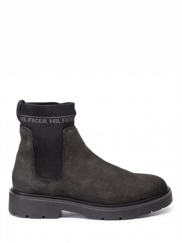 Suede Cleated Chelsea Boot Magnet / 42