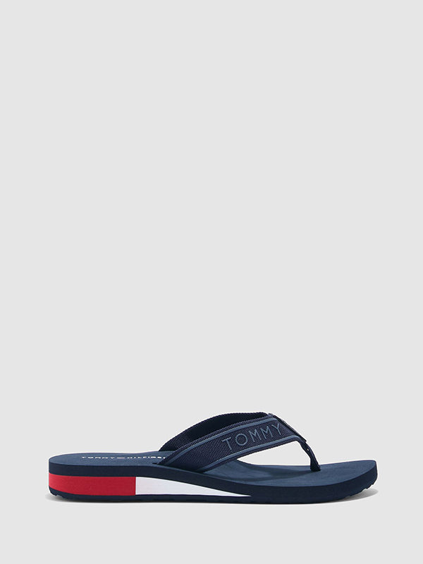 Mini Wedge Beach Sandal Tommy Midnight / 41