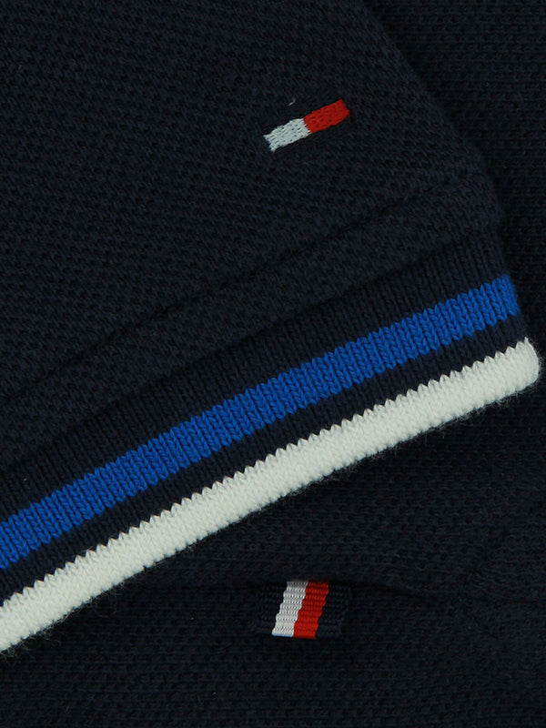 Signature Tommy  Polo S/S Black Iris / 10