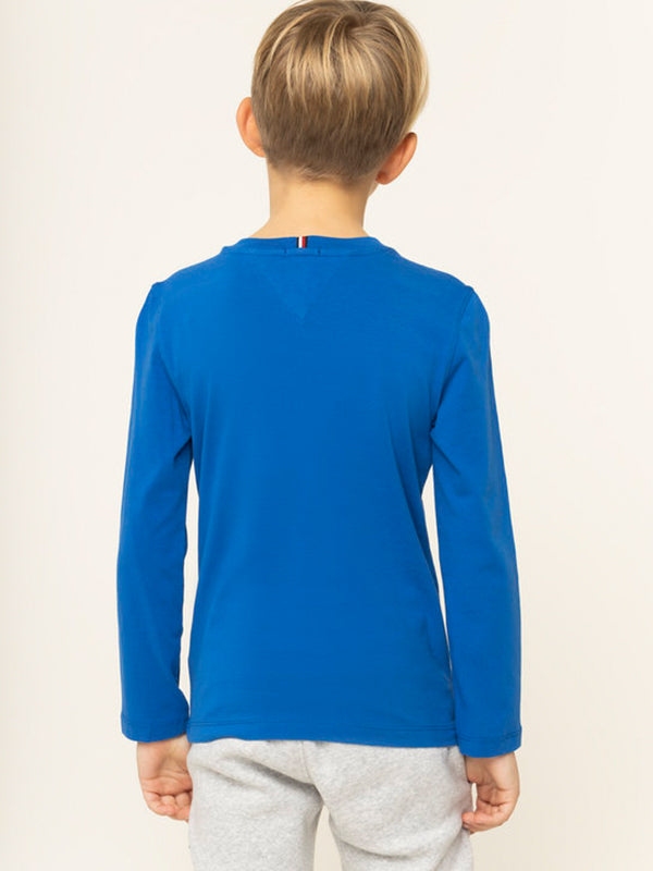 Th Flock L/S Tee Olympian Blue / 10